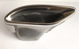 NEW GENUINE MERCEDES BENZ MB B CLASS W246 REAR LEFT TAIL PIPE COVER CHROME