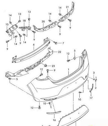 NEW GENUINE SEAT LEON STYLANCE 06-13 REAR BUMPER LEFT N/S REFLECTOR 1P0945105D - Image 5