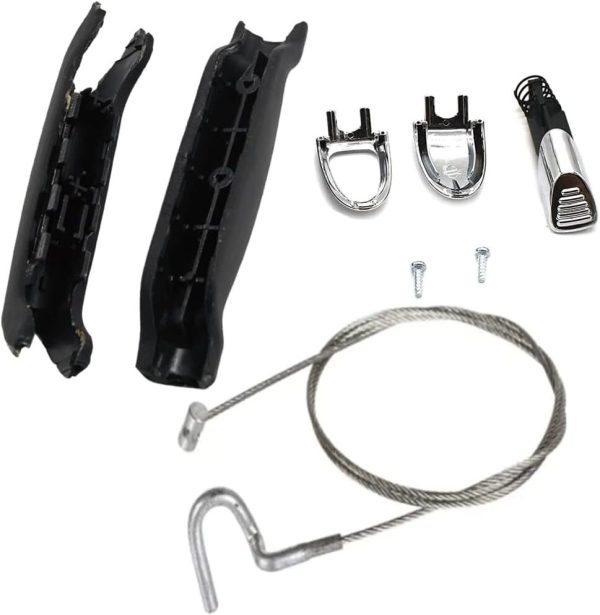 NEW GENUINE FORD GALAXY S-MAX 06-15 SOFT FEEL HANDBRAKE STOP HANDLE KIT