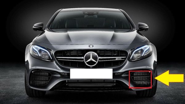 NEW GENUINE MERCEDES MB E CLASS W213 E63 S AMG FRONT BUMPER LOWER GRILL LEFT N/S A2138858900 - Image 5