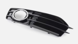 NEW GENUINE AUDI A3 09-13 O/S LEFT BUMPER FOG LIGHT CHROME GRILL 8P0807681AFT94