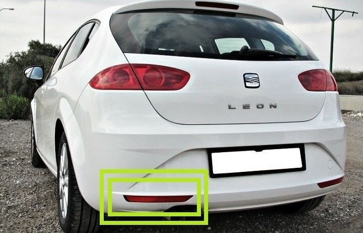 NEW GENUINE SEAT LEON STYLANCE 06-13 REAR BUMPER LEFT N/S REFLECTOR 1P0945105D - Image 2