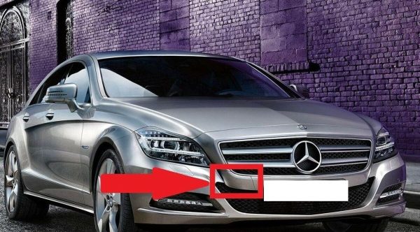 NEW GENUINE MERCEDES BENZ MB CLS CLASS W218 FRONT BUMPER TOWING EYE CAP A2188850026 - Image 3