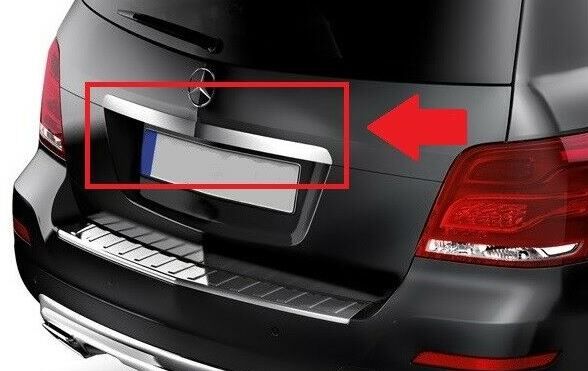 NEW GENUINE MERCEDES MB X204 GLK REAR TRUNK LID CHROME TRIM A2047400222 - Image 3
