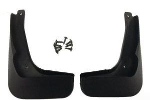 NEW GENUINE VW POLO 10-14 FRONT MUD FLAPS SPLASH GUARD PAIR 6R0075111