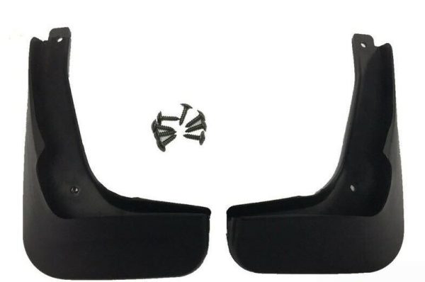 NEW GENUINE VW POLO 10-14 FRONT MUD FLAPS SPLASH GUARD PAIR 6R0075111