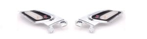 NEW GENUINE MINI COUNTRYMAN PACEMAN S R60 R61 CHROME TURN SIGNAL TRIM PAIR SET