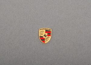 NEW GENUINE PORSCHE 911 996 957 991 KEY FOB INSERT SMALL LOGO EMBLEM 99663744300