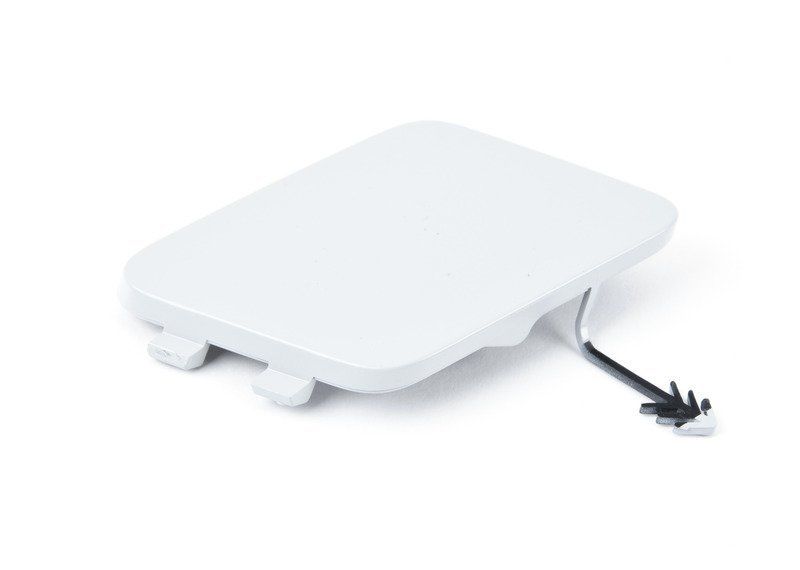 NEW GENUINE AUDI Q3 14-18 FRONT BUMPER TOW HOOK EYE COVER CAP PRIMED 8U0807241AGRU