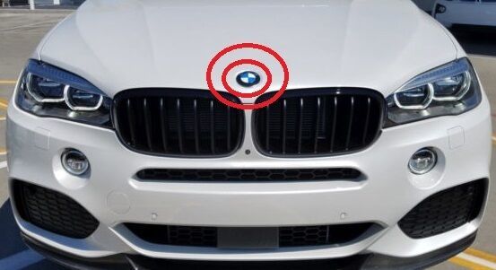BMW NEW GENUINE X5 F15 X6 F16 X1 E48 FRONT BADGE EMBLEM 51147376339 - Image 2