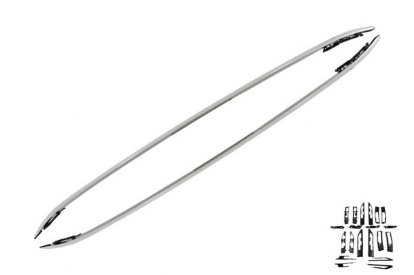 Roof Rails suitable for Land Range Rover Evoque L538 (2011-2018) Glossy Aluminium Panoramic Roof
