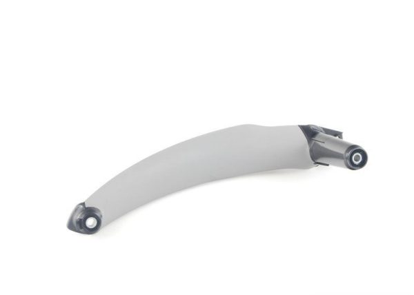 BMW GENUINE X5 SERIES 07-13 O/S RIGHT DOOR TRIM PULL HANDLE GREY 51416969406
