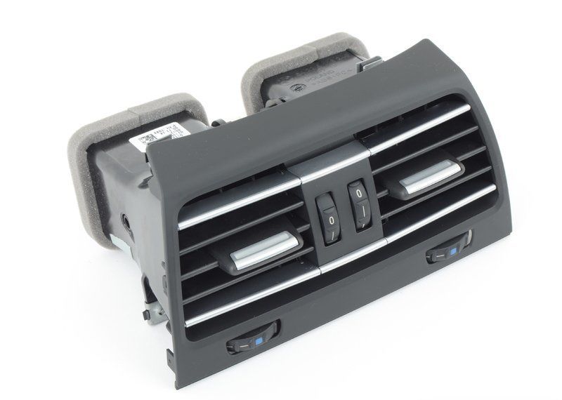 BMW NEW GENUINE 7 F01 F02 08-15 REAR BLACK AIR VENT GRILL CENTER 64229118249