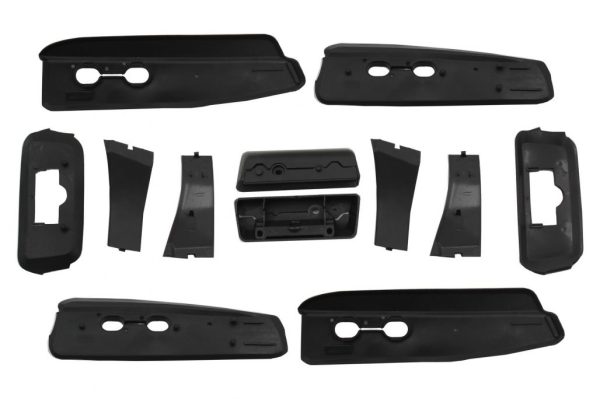 Roof Racks Roof Rails Suitable for Toyota Land Cruiser Prado F J150 (2009-Up) Black - Image 7