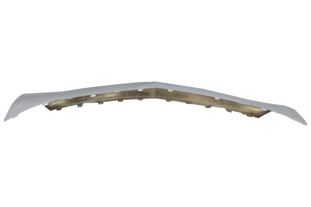 Front Bumper Spoiler Lip Upper Plate Chrome suitable for MERCEDES Benz S-Class W222 (2013-up) S65 Design - Image 5
