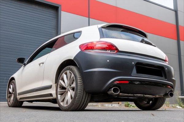 Exhaust System Double Outlet Single Exhaust Pipes suitable for VW Scirocco (2008-up) R Design - Image 12