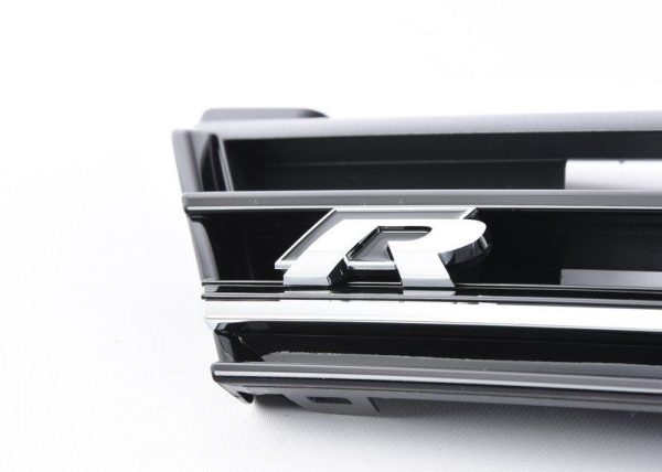 NEW GENUINE VOLKSWAGEN VW GOLF MK7 R FRONT BUMPER UPPER CENTER GRILLE 5G0853651CSZLL - Image 4