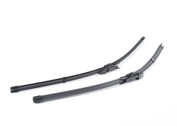 NEW BMW GENUINE 5 SERIES E60 E61 FRONT WINDSHIELD WIPER BLADES SET 61612455442 - Image 3