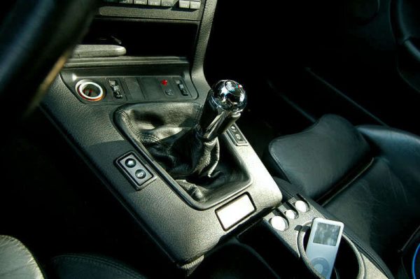 BMW NEW GENUINE E46 M3 3 SERIES CSL SMG ALCANTARA GEAR SHIFT KNOB 25162282811 - Image 2