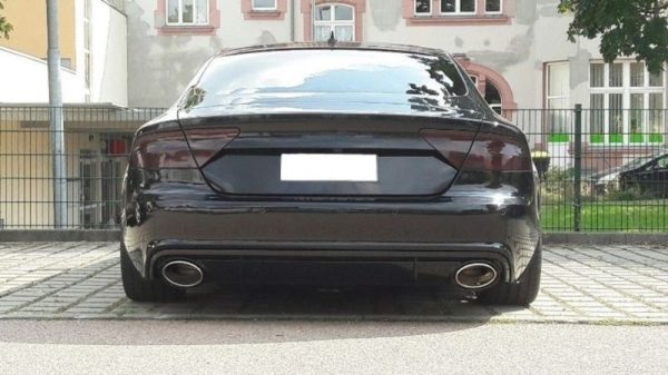 RS7 Design Front Bumper with Diffuser for AUDI A7 4G Pre-Facelift 10-14 - Image 10