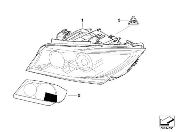 NEW GENUINE BMW E90 E91 F40 SOCKET HOUSING REPAIR KIT 12PIN 61132472911 - Image 2