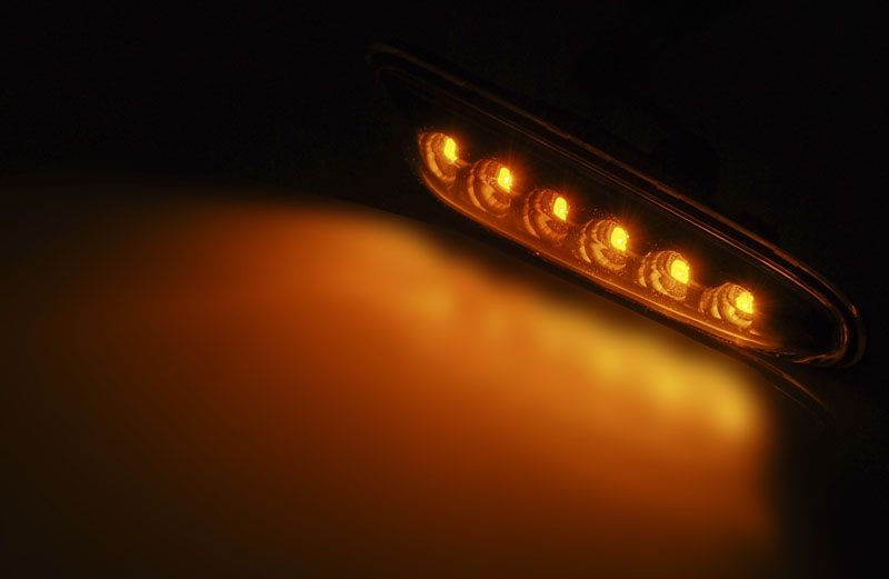 SIDE TURN MARKERS SMOKE LED fits BMW E90 / E91 E92 / E93 2005 - 2013 - Image 2