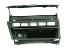 BMW NEW OEM 3 E46 CENTER CONSOLE STORAGE RADIO MOUNTING BRACKET WITH COVER LHD 51168230900