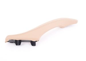 BMW NEW F10 F11 DOOR TRIM PULL HANDLE PASSENGER SIDE LEFT N/S RHD DAKOTA BEIGE 51417225853