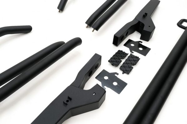 BullBar Guard suitable for Mercedes G-Class Facelift W463 W464 G63 (2018-up) Stainless Steel Piano Black - Image 9