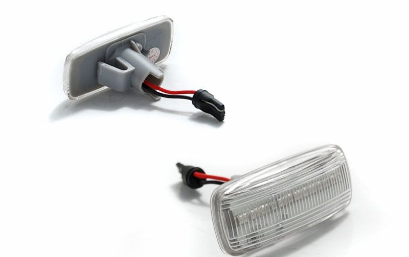 FRONT LED SIDE TURN MARKERS WHITE Fits AUDI A6 (C5) 05.1997 - 05.2004 - Image 3