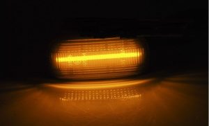 FRONT SIDE TURN MARKERS LED WHITE Fits AUDI A4/S4 (B6) 2001 - 2004