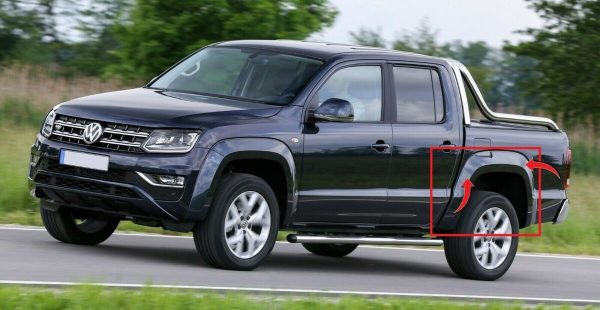 NEW GENUINE VOLKSWAGEN VW AMAROK REAR WING WHEEL ARCH COVER LEFT 2HH854819GRU - Image 2
