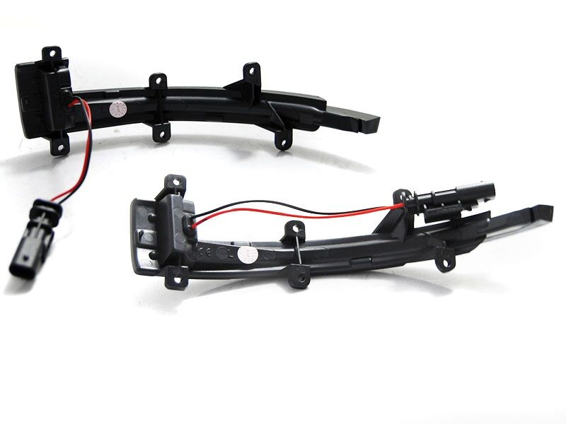 FRONT TURN MARKERS IN THE MIRROR SMOKE LED SEQ fits AUDI R8 07-16 - Image 3