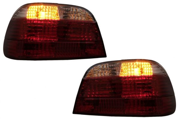 Tail Lights suitable for BMW 7 Series E38 (06.1994-07.2001) Red Clear - Image 9