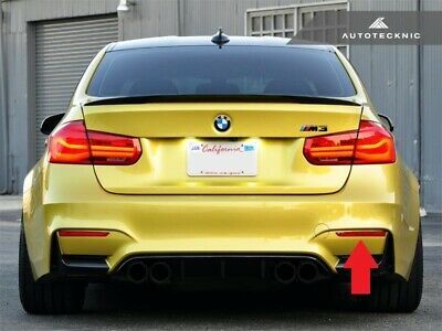 NEW GENUINE BMW 3' F80 M3 4' F82 F83 M4 REAR BUMPER SIDE REFLECTOR RIGHT O/S RED 63147848584 - Image 2