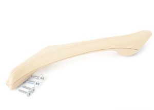 BMW NEW F10 F11 DOOR TRIM PULL HANDLE PASSENGER SIDE RIGHT O/S LHD BEIGE 51417225850