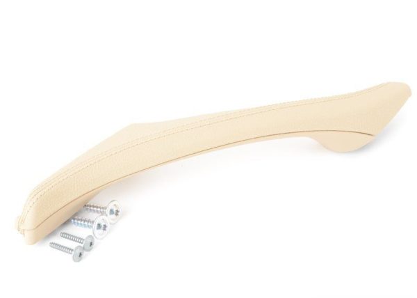 BMW NEW F10 F11 DOOR TRIM PULL HANDLE PASSENGER SIDE RIGHT O/S LHD BEIGE 51417225850