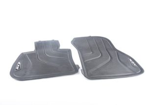 FOR NEW GENUINE BMW X2 F39 FRONT ALL WEATHER RUBBER FLOOR MATS LHD
