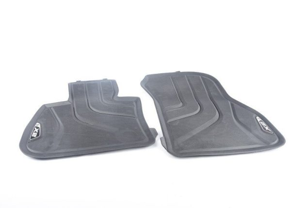 FOR NEW GENUINE BMW X2 F39 FRONT ALL WEATHER RUBBER FLOOR MATS LHD