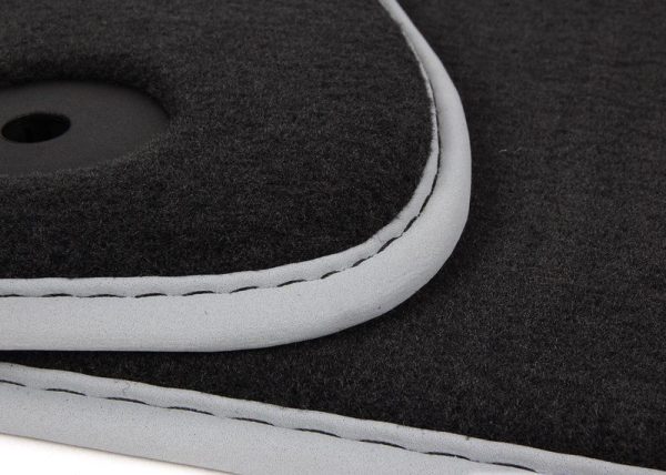 NEW GENUINE AUDI A5 08-17 FRONT PREMIUM BLACK TEXTILE FLOOR MATS LHD 88T1061275MNO - Image 2