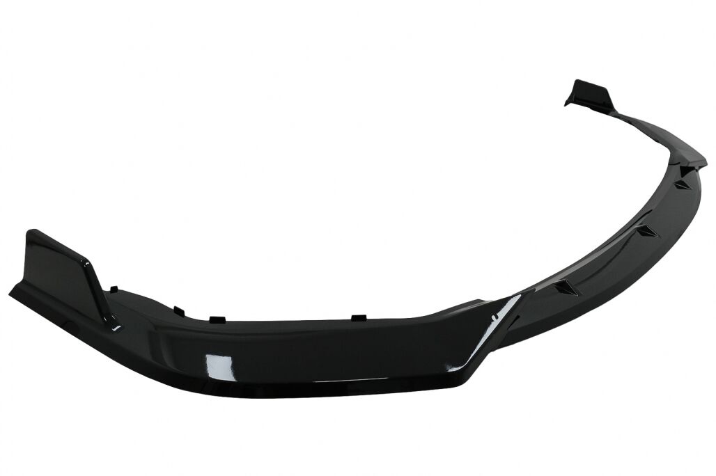 Front Bumper Spoiler Lip suitable for Toyota Corolla XII (2019-Up) Piano Black - Image 5