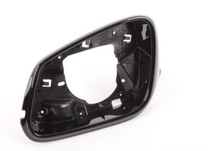FOR NEW GENUINE BMW 1 3 X1 SERIES DOOR WING MIRROR SUPPORTING RING BRIGHT BLACK N/S