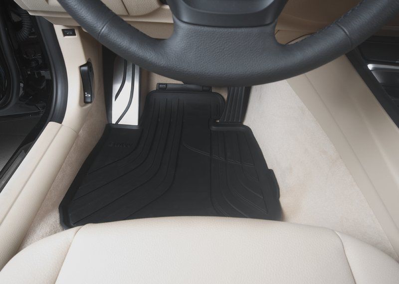 FOR NEW GENUINE BMW 3 SER F30 F31 F34 F80 M3 FRONT ALL WEATHER RUBBER FLOOR MATS LHD - Image 8