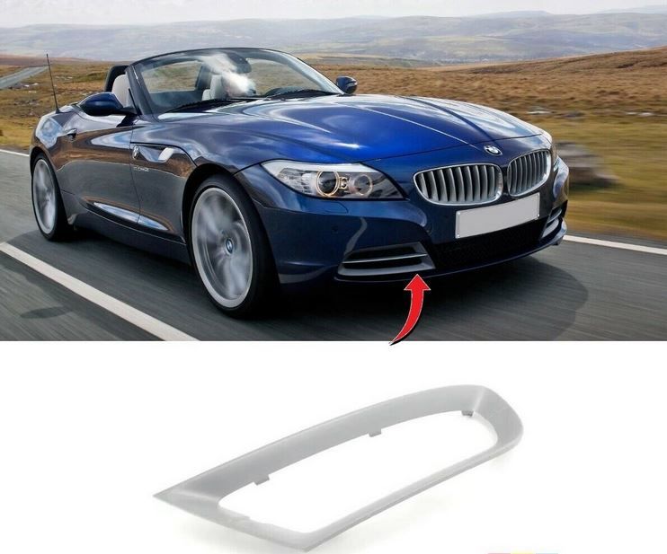 NEW BMW GENUINE Z4 E89 FRONT BUMPER FOG LIGHT COVER GRILL RIGHT O/S 51117203848