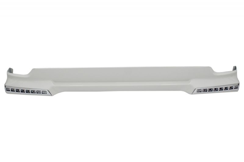 Front Bumper Spoiler Lip suitable for TOYOTA Land Cruiser FJ200 (2008-2011) Retrofit Assembly (2008-2011) to (2012-2014) Model Pearl White