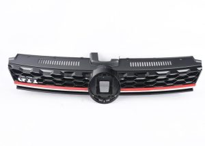 NEW GENUINE VW GOLF MK7.5 FRONT BUMPER MAIN GRILLE ASSEMBLY WITH GTI LOGO 5G0853651CKCEE