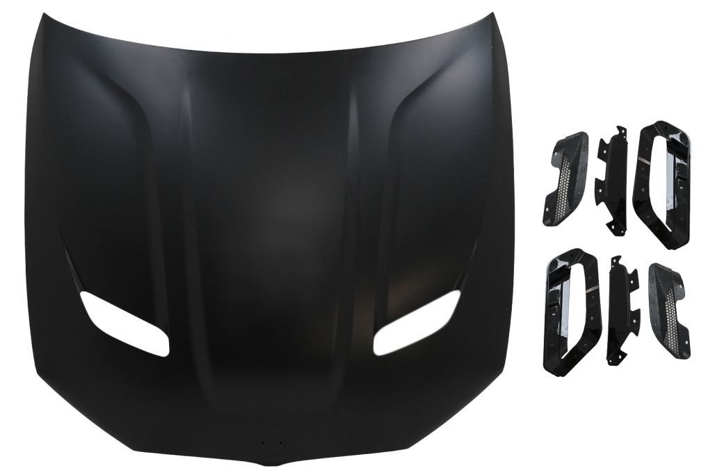 Hood Bonnet suitable for BMW 5 Series G30 Sedan G31 Touring G38 (2017-2019) M5 CS Look - Image 15