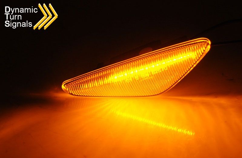 SIDE TURN MARKERS WHITE LED SEQ fits BMW X6 (E71) 2008 - 2014 - Image 2