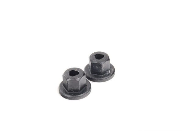 NEW GENUINE VW PASSAT 06-15 REAR MUD FLAPS SPLASH GUARD PAIR 3C0075101A - Image 5