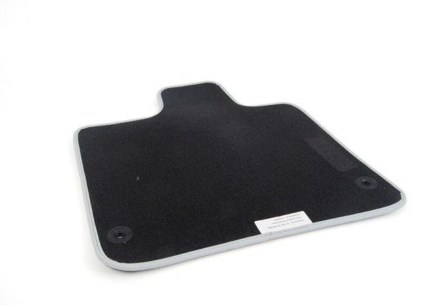 NEW GENUINE AUDI Q7 2010-2015 FRONT & REAR PREMIUM BLACK TEXTILE FLOOR MATS LHD 4L1061270PBMNO - Image 5